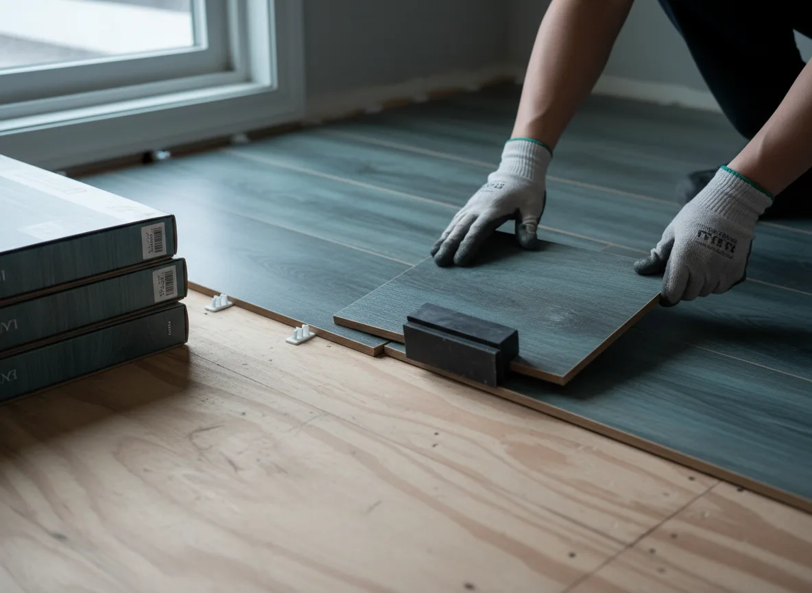 Luxury Vinyl Plank Installation company in Bismarck, IL